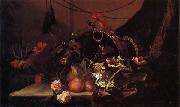 MONNOYER, Jean-Baptiste Flowers and Fruit Norge oil painting reproduction